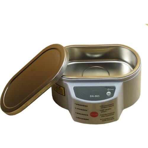 Portable Ultrasonic Cleaner Jewelry Glasses Circuit Board Cleaning Machine Intelligent Control Ultrasonic Cleaner Bath