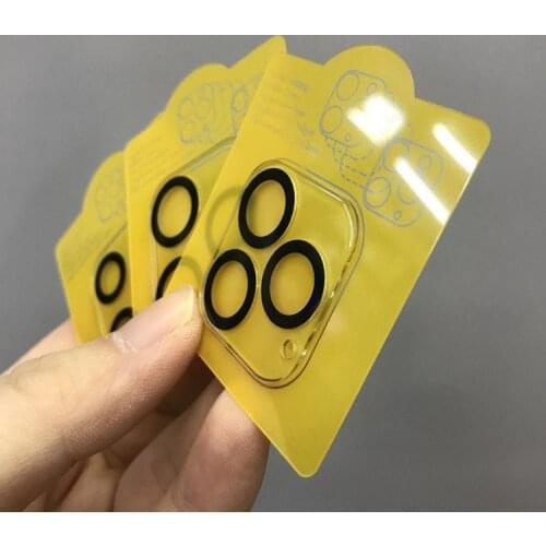 For iPhone 13 Pro Max Camera Protector Tempered Glass Film For iPhone 11 12 Mni Camera Len Film With Night Circle Guard