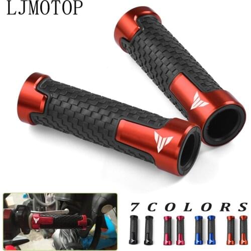 7/8 "22mm Universal Motorcycle Handle Handlebar Hand Bar Grip For Yamaha MT07 MT 07 MT09 MT 09 YZFR3 R25 2021 2020 2019 2018