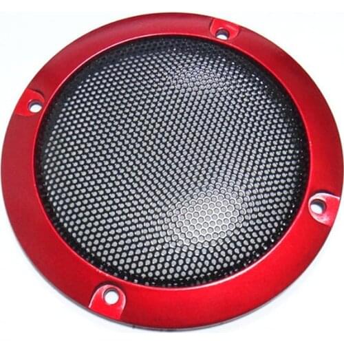 2/3Inch Speakers Plastic Frame Metal Iron Wire Grilles Speaker Accessories Speaker Net Cover High-grade Car Home Mesh Enclosure