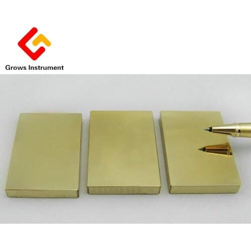 Copper Rock hardness standard block