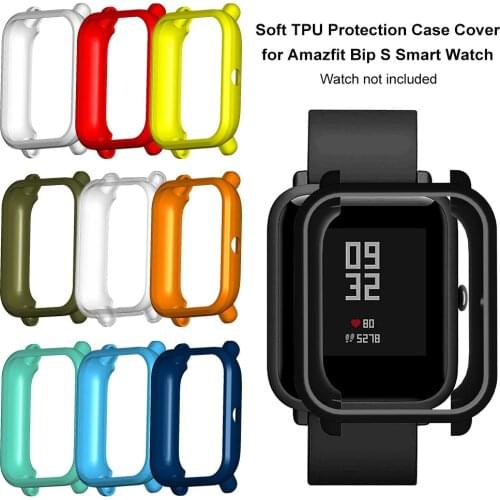 Protection Case For Huami AMAZFIT Bip S Replacement PC Watch Case Cover Shell Frame Protector For Xiaomi Huami Amazfit Bip/Lite
