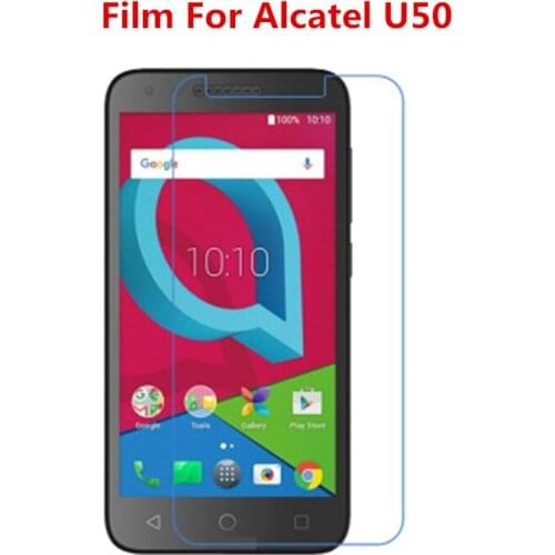 1/2/5/10 Pcs Ultra Thin Clear HD LCD Screen Protector Film With Cleaning Cloth Film For Alcatel U50