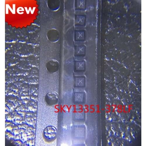 100% new original SKY13351-378LF SKY13351-378 SKY13351 Silk screen K RF radio frequency switch IC DFN6 SPDT single pole doub