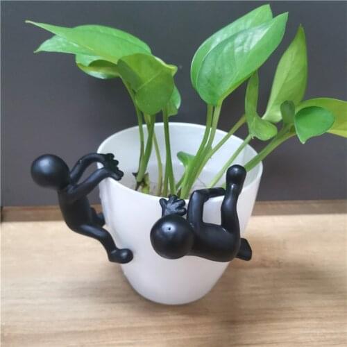 4pcs Micro Landscape Decor Accessories Crafts Climbing Kung Fu Figure Ornament Home Decoration Accessories For Garden Courtyard