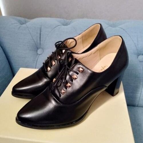 Leather Pumps Alakazamp China