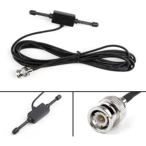 Artudatech 1Pcs Scanner Antenna For Uniden Motorola Radio BNC Glass Mount 4" Mobile Full Band