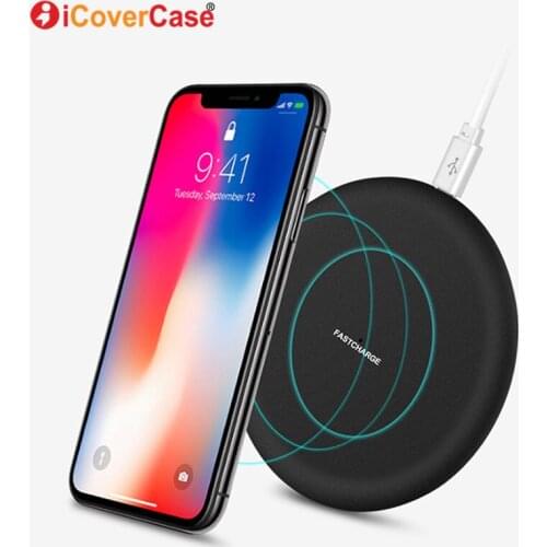 Qi Wireless Fast Charger For Samsung Galaxy Note 10 Plus 10 Pro 10 Case Mobile Accessories Wireless Charging Pad Charge Chargeur