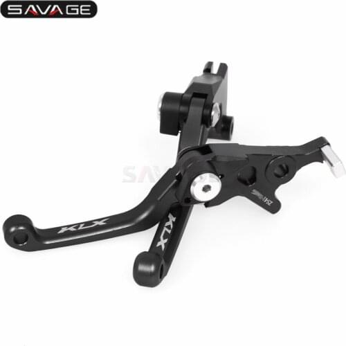 For KAWASAKI KLX 300 R 2021 2020 Black Green Pivot Brake Clutch Lever Motorcycle Accessories Dirt Bike Handles KLX300R