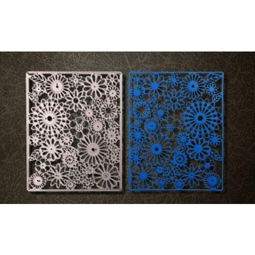 Metal sunshine flower frame cutting dies Stencils for DIY Scrapbooking photo album Decorative Embossing DIY Paper Cards