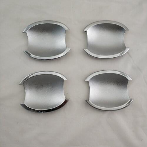 For Nissan Livina L10 L11 2006-2013 car door handle bowl cover ABS Chrome Accessories Stickers Car Styling