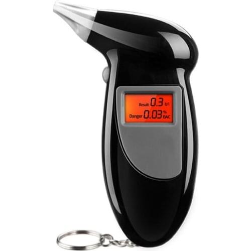 2020 newest breath alcohol tester professional Breathalyzer With LCD Screen Digital Alcohol Detector Powered By USB Char