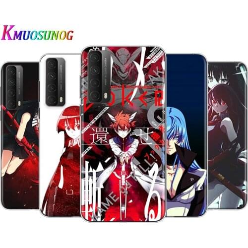 Transparent Cover Akame Ga Kill Anime cartoon For Huaeri Y9S Y9A Y9 Y8P Y8S Y7 Y7A Y7P Y6P Y6S Y6 Y5P Y5 Pro Phone Case