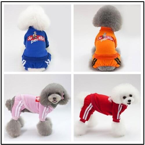 Pet Dog Hoodies Clothes Costume Fashion Puppy Cat Sport Jacket Coat for Small Large Dog Teddy Yorkies Chihuahua Sweatshirt S-XXL