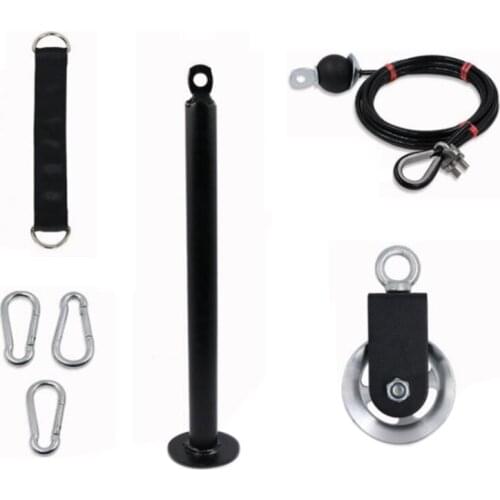 Pull Down Machine Full Set Triceps Rally Home High Pull Down Trainer Wire Rope Pulley Accessories Fitness Equipment