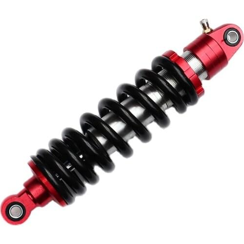 Universal 290MM Motorcycle Rear Suspension Rebound Damping Shock Absorbers Round&Fork Connector Motorbike Rear Shock