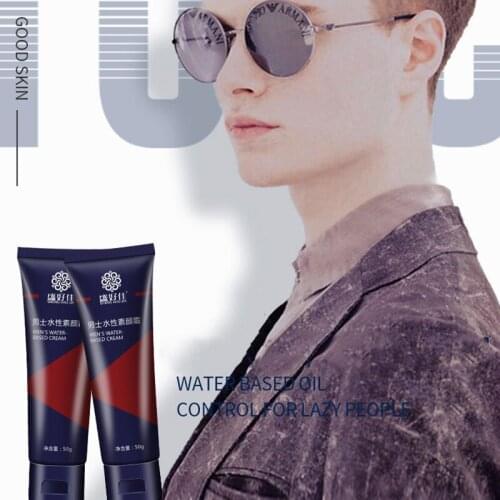 50g Men BB Cream Revitalising Nourishing Mens BB Cream Natural Whitening Face Foundation Tone Up Cream Lazy Concealer
