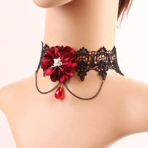 Кружевные чокеры Wj.yao China At AliExpress