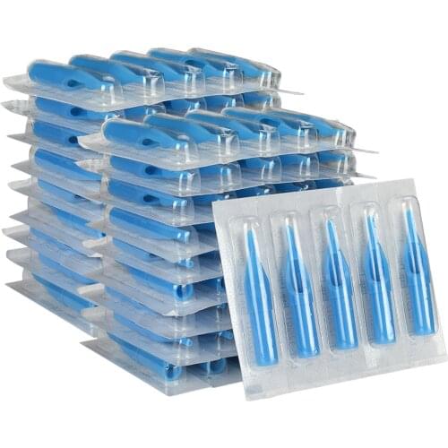 100Pcs Disposable Tattoo Tips - Disposable Tattoo Tips White 3R 5R 7R 9R Assorted for Tattoo Gun Ink Grip Kits
