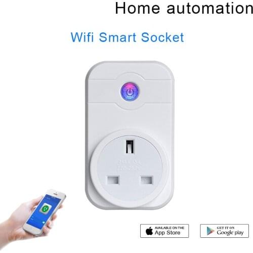 2018 US/UK/EU Smart Plug Wifi Power Socket Timer Voice Control Smart Plug Smart Home Automatic Remote Control For IOS Android