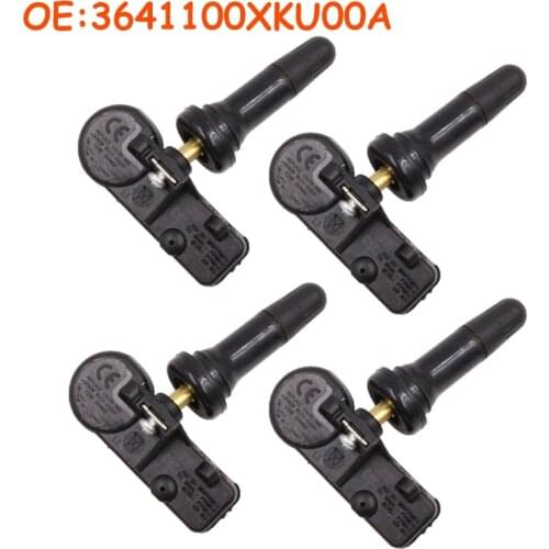 4 pcs/lot OEM 3641100XKU00A 02702CA7D High Quality TPMS Tire Pressure Sensor Monitor 433Mhz For GreatWall car accessories