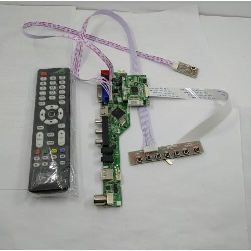 Adapter USB EDP Audio LED Controller board LCD HDMI AV VGA TV For HB140FH1-301 Panel 1920X1080 14" FHD Screen Monitor