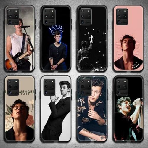 Shawn Mendes Poster Phone Case for Samsung Galaxy S20 FE plus Ultra S6 S7 edge S8 S9 plus S10 5G lite 2020