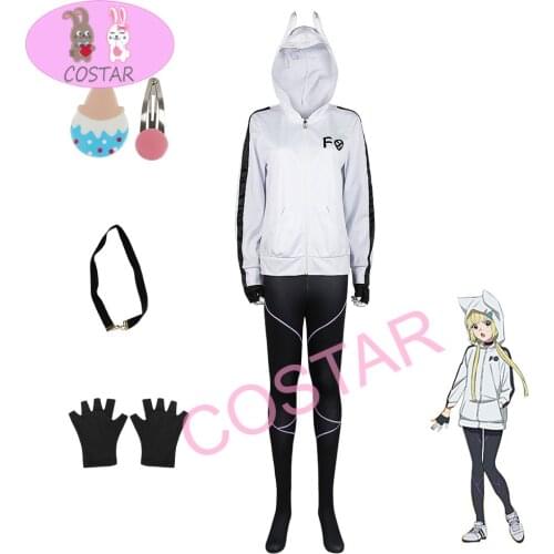 COSTAR Anime Kemono Jihen Kon Cosplay Costume Full Set Women Daily Wear