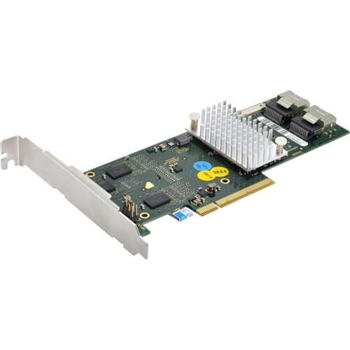 Controller Card with Bracket PCI-E to D2616-A12 LSI 9261-8i SATA/SAS Raid 6Gbs 512MB Cache SFF-8087 6Gb RAID0.1.5.6 PCI-E 2.0 X8