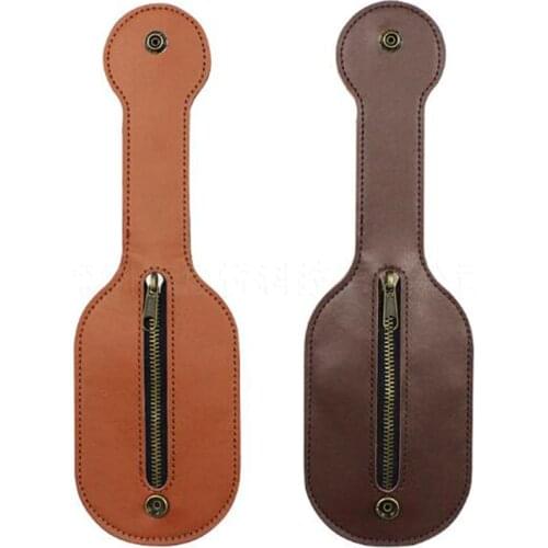 Coin Purse Genuine Leather Racket Jack Sap Big Capacity Belt For Self Defense US