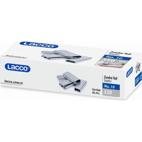 Lacco Staples no.10 550 10x1000 Pcs