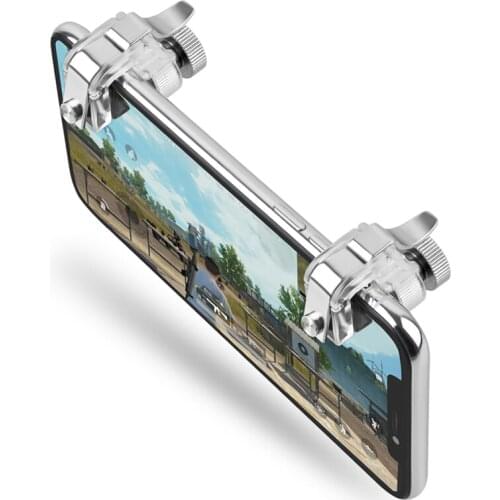 2pcs Smart Phone Mobile Gaming Trigger Joystick For PUBG Mobile Gamepad Fire Button Aim Key L1R1 Shooter Pubg Controller