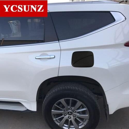 2016-2019 For Mitsubishi Pajero Sport exterior part gas tank cover For Mitsubishi Montero Pajero Sport 2019 accessories 2020