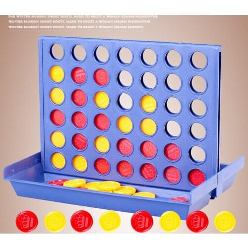 50Sets Kids Funny Intelligent Connect Educational Toys Four In A Row Game Chess