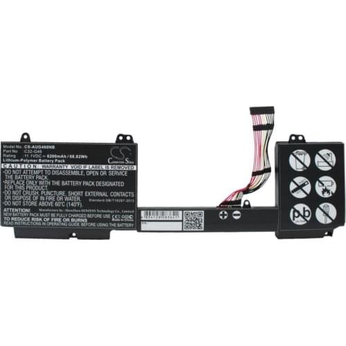 Cameron Sino 6200mAh battery for ASUS G46 G46EI363VM G46V G46VW Pro G46 C32-G46 Notebook, Laptop Battery