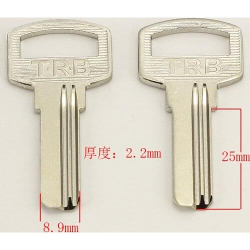 B025 House Home Door Empty Key blanks Locksmith Supplies Blank Keys 20 pieces/lot