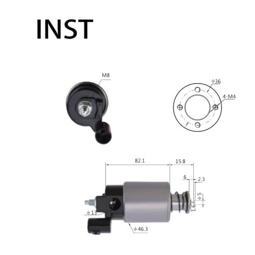ELECTROMAGNETIC SWTICH SOLENOID FOR 12V 1.4KW 428000-0680 428000-8060 12655467 2138 STN1429BA STN1429XH 4380001270