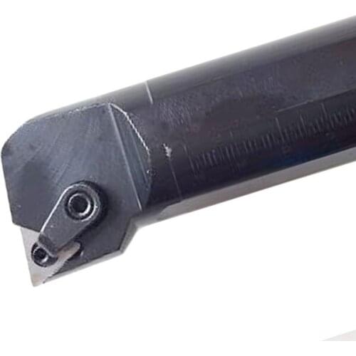 S25S-MTUNR16 CNC Lathe Internal Threading Boring Bar Turning Tool Holder Black Tool