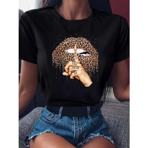 Skull T Shirt Harajuku 2021 New Summer Short Sleeve T-Shirt Womens Loose Plus Size Womens Clothing All-Match Top Y2g Top