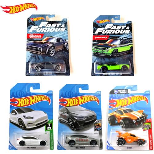Hot Wheels 1:64 Car TESLA MODEL 3 S X Collector Edition Metal Diecast Model Cars Kids Toys Gift