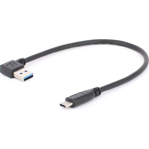 KEFU 30CM Angle head OD4.5mm USB C to USB 3.0 Cable