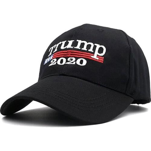 Embroidery Trump 2020 Hat Men Baseball Cap Women USA Flag Snapback Hats Bone Unisex Casual Trump Snapback Gorras