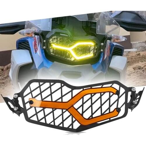 Motorcycle Headlight Head Light Guard Protector Cover Grille Guard Protection Grill For BMW F850GS ADVENTURE 2018 2019 2020 2021