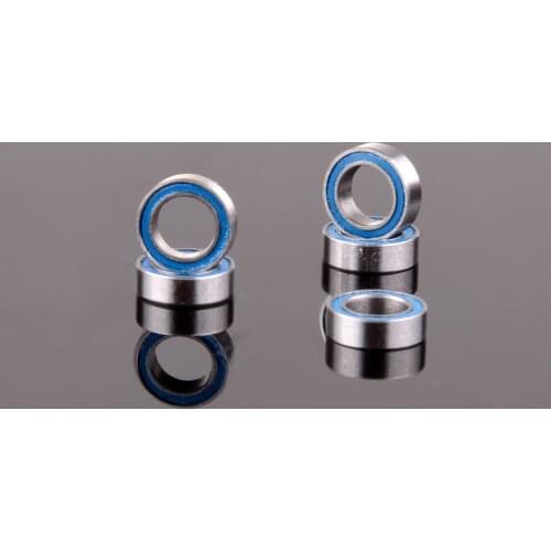 MR85ZZ Blue Rubber Sealed Ball Bearing 5x8x2.5mm Miniature Ball Deep Groove Radial For Traxxas All RC Cars