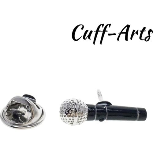 Lapel Pin For Men Microphone Lapel Pin Badges Pride Brooch Hijab Pins Crystal Pin Broche Pusheen by Cuffarts P10252