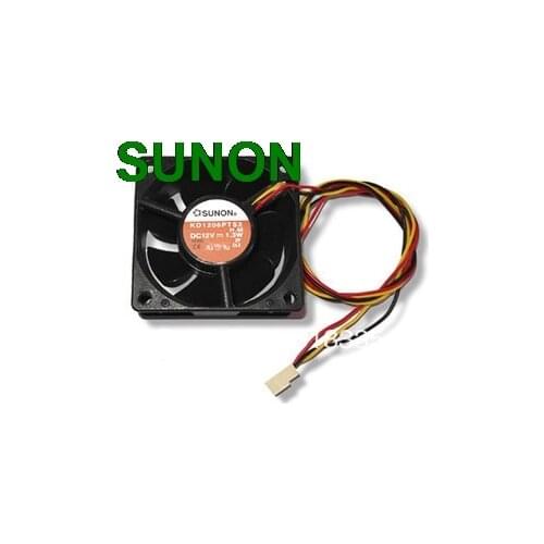 Original For Sunon KD1206PTS2 6CM 6*6*2.5CM 60x60x25mm 6025 3 Pin CPU Case Fan The Fan Van Always Fans