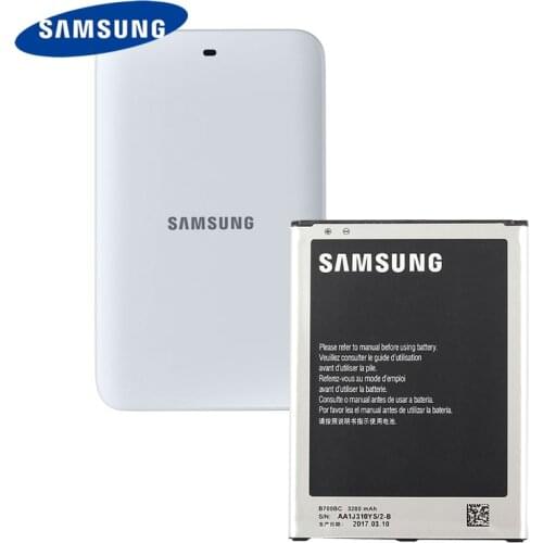 Original Samsung Battery B700BC B700BE For Samsung Galaxy I9200 Galaxy Mega 6.3 Authentic Battery Desktop charger 3200mAh