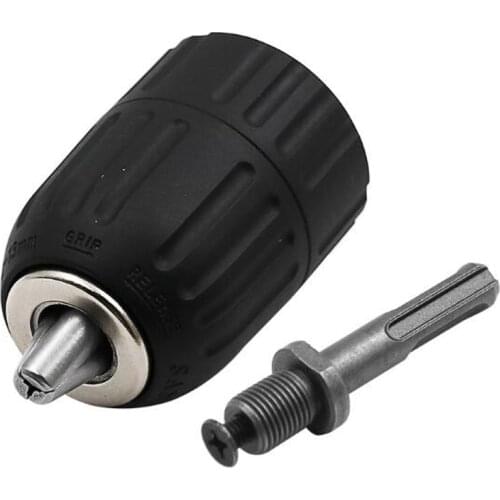 Keyless Drill Chuck 2-13mm HSS Angle Grinder Conversion Chuck 1/2 Inch 20 UNF Thread Electric Power Drill Chuck