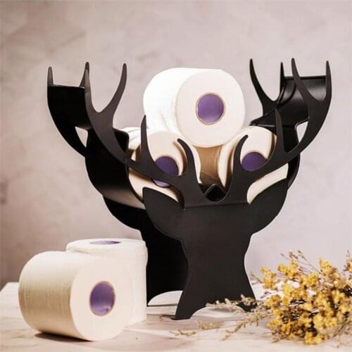 Tissue Storage Bathroom Rack Free Standing Home Decoration Toilet Paper Holder