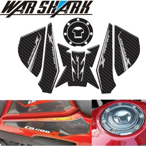 FOR HONDA CB400X CB 400X 2019 2020 2021 Anti Skid Protection Sticker for Motorcycle Fuel Tank 3D Tank Pad Protective Decals